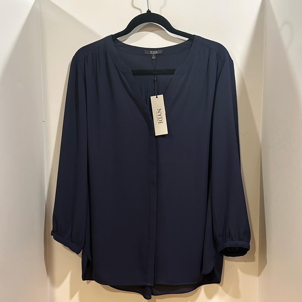 NYDJ pintuck top